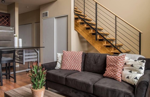 Mill District Apartamento | Conveniente + Trendy 1BR Apt
