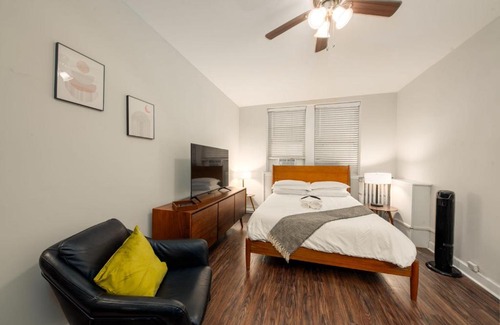 Hyde Park Apartamento | FRONTDESK Relaxing Studio Apt near Jackson Park
