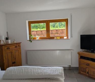 Schnelldorf Apartamento | Fuchsbau im Ferienhaus an der Holzecke