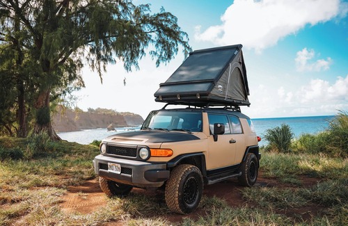 Kalaoa Casa | Fully Decked Lifted 4WD Tan FJ Cruiser!