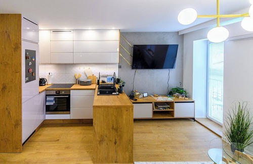 Szczawno-Zdroj Condominio | Fully equipped flat near Książ Castle, Szczawno-Zdrój, kitchen, AC,WIFI, parking