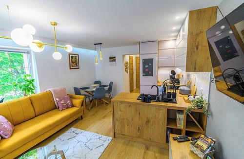 Szczawno-Zdroj Condominio | Fully equipped flat near Książ Castle, Szczawno-Zdrój, kitchen, AC,WIFI, parking