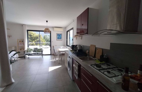 Eccica-Suarella Apartamento | Fully-equipped studio - View of the Gulf of Ajaccio - 10 min from the beaches - Pleine Nature !