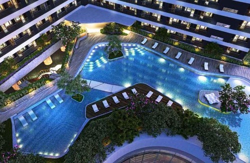 San Antonio Apartamento | Fully Furnished 1 Bedroom at SMDC Air Residence with Balcony City View