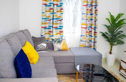 Ras Makamaiwe Cama Y Desayuno | Fully furnished onebedroom in Mombasa Bamburi Vescone1 estate