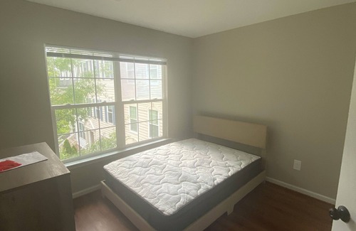 Wheaton Condominio | Fully furnished room in sun-drenched condo. 7 minute walk to Wheaton metro.