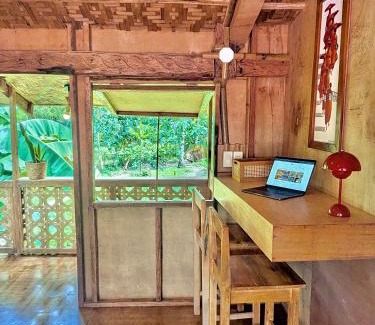Catangnan Casa | Fully Private, Beach Access, Native Cottage, Queen Bed, AC, WiFi