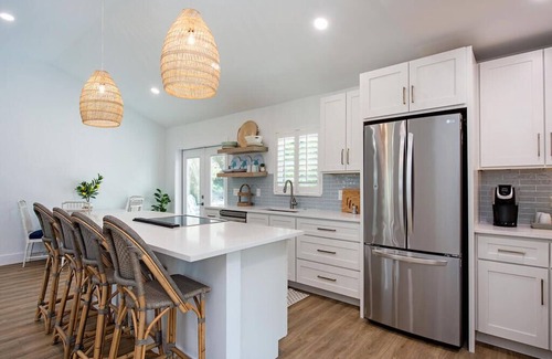 Isles of Capri Casa | Fully remodeled water front home with boat dock