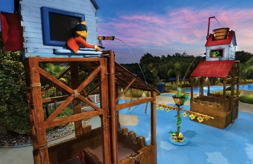 Florida Central Atlantic Coast Villa | Resort orientado a la diversión con piscina temática pirata en el Marriott Harbour Lake Resort