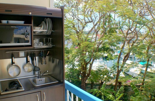Pointe du Bout Apartamento | HERMOSO ESTUDIO RES HOTELIERE MARINA CARAYOU Y SPA PLAYA PRIVADA 2 PISCINAS