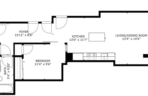Eisenhower East Apartamento | Furnished 1BR in the Carlyle Dist w/ Gym