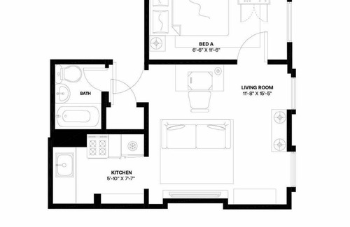 Clinton Hill Apartamento | Furnished Apartment #1411: Fort Greene
