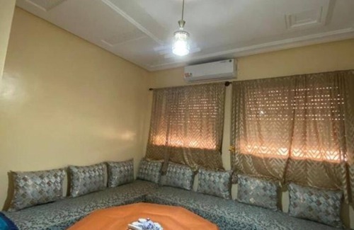 Meknes Apartamento | Furnished apartment with 2 bedrooms, kitchen, bathroom and living room
