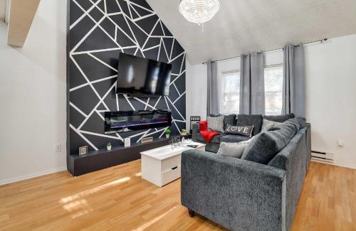 Tobyhanna Casa | Furnished Deck and Fire Pit Home in Tobyhanna