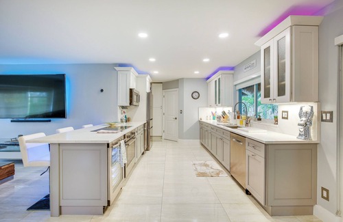 Lighthouse Point Casa | Furnished Patio + Gas Grill: Deerfield Beach Home