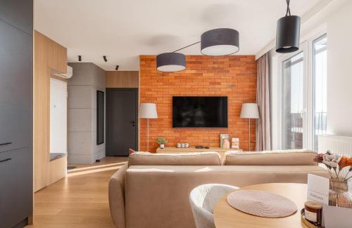 Lodz Apartamento | Fuzja Jazz - parking, klimatyzacja by FuzjaAparts