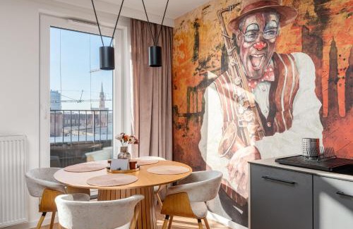 Lodz Apartamento | Fuzja Jazz - parking, klimatyzacja by FuzjaAparts