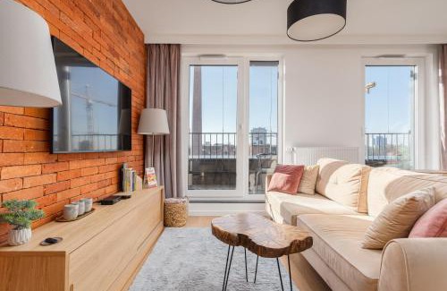 Lodz Apartamento | Fuzja Jazz - parking, klimatyzacja by FuzjaAparts