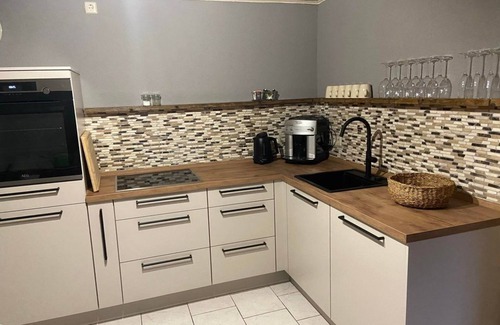 Pleisweiler-Oberhofen Apartamento | Gästehaus bei Lehmanns - Appartement/fewo, Dusche, WC, 1 Schlafraum