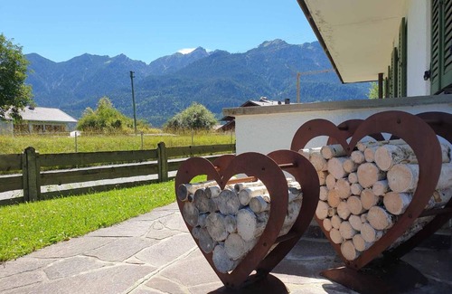 Wallgau Apartamento | Gästehaus Bergblick