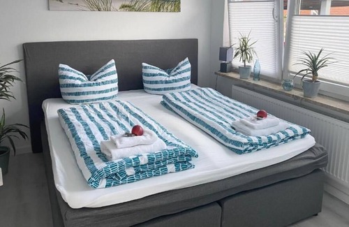 Westeraccumersiel Apartamento | Gästezimmer Lütje Wattwurm