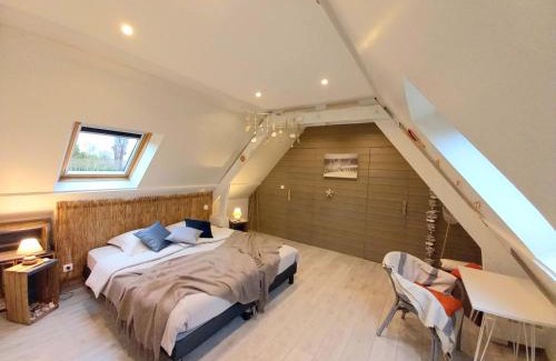 Malleville-les-Gres Casa | Gîte 3 chambres Au Gré du Vent, Côte d'Albâtre, Normandie