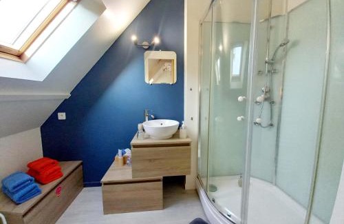 Malleville-les-Gres Casa | Gîte 3 chambres Au Gré du Vent, Côte d'Albâtre, Normandie