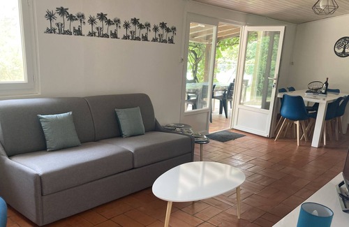 Gignac Cabaña | Cottage 6/8 people swimming pool/tennis court