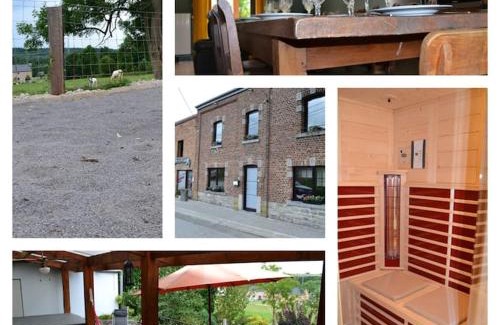 Buissonville Casa | Gîte Blanc Bleu Sauna et jacuzzi privatif borne de recharge