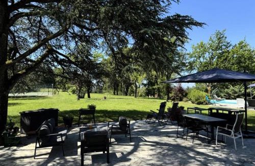 Brive-la-Gaillarde Apartamento | Gîte de France Pool house et tennis 3 épis - Gîte de France 7 personnes MAE-4611