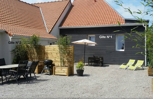 Condette Casa | Gîte du Lac des Miroirs 2 a 4 personas con piscina privada