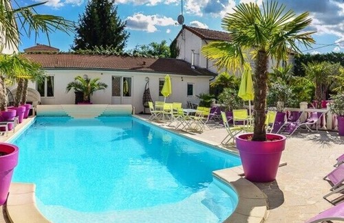 Vitry-le-Francois Cabaña | Gîte-Baño con bañera-Orchidée