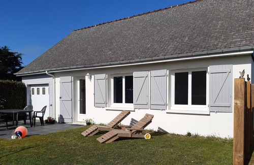 Barneville-Carteret Casa | Gîte Entre terre et mer Barneville 4 persons, land of 650 m², beach at 250m