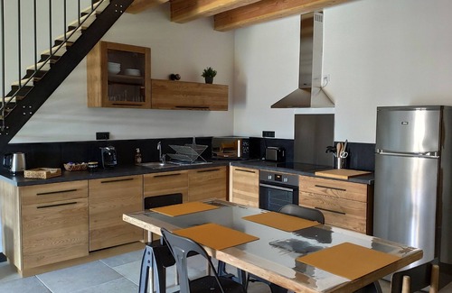 Vestric-et-Candiac Cabaña | Gîte-Exclusivo-Baño en la habitacion-Vista al campo-GÎTE ÎLES-AUX-NOIX