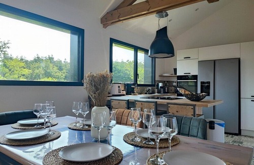 Plouezec Cabaña | Keremma-Gîte-Baño en la habitacion-Premium-Vista al Mar