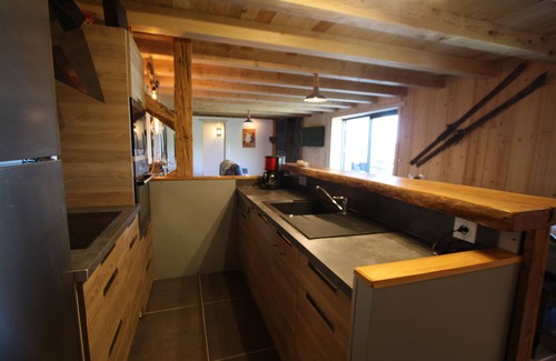 Saulxures-sur-Moselotte Cabaña | Gîte 6 personnes-Gîte-De Lujo-Baño en la habitacion-Vista a la Montana