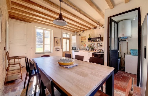 Francueil Cabaña | Gîte-Familiar-Baño Privado-Vista al Jardín