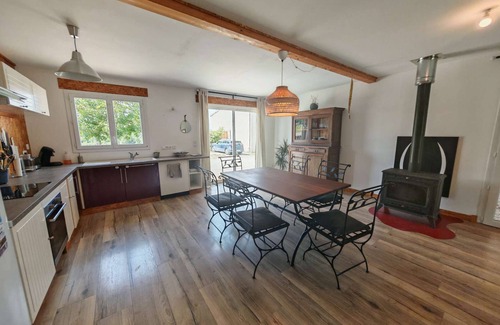 Cazals-des-Bayles Casa | Gîte le Cyprès, jardín privado, piscina, campo abierto, granja agroturística, cerca de Mirepoix