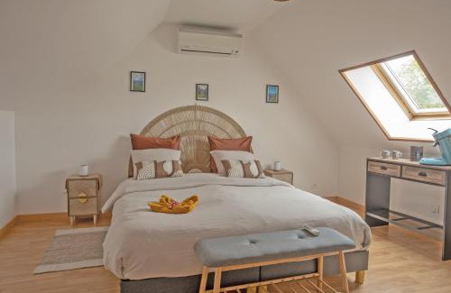 Beaumont-en-Beine Casa | Gîte Marotte - Climatisé avec Jardin