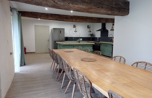 Saint-Vincent-sur-Oust Casa | Gîte Spacieux Oust Au Lit de 8 à 14 Personnes
