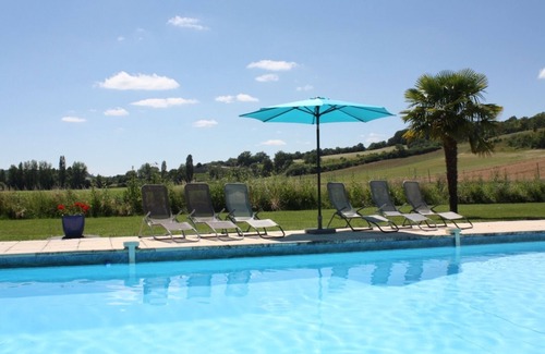 Roquecor Casa | Casas rurales Grand Pré! Casa de Hugo con piscina - 4p - Tarn et Garonne - Occitanie