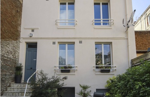 Anatole France Danton Apartamento | Gîtes Havrais - Gîte Tellier - Old Center - Apartamento con jardín