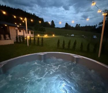Kudowa Zdroj Chalet De Esquí | Górna Kudowa Domki Wypoczynkowe z balią