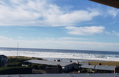 Gearhart Condominio | Se admiten mascotas condominio con vista al mar. Sin tarifa de limpieza