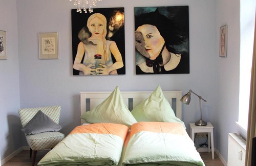 Leipziger Vorstadt Apartamento | Galeriewohnung in der Neustadt