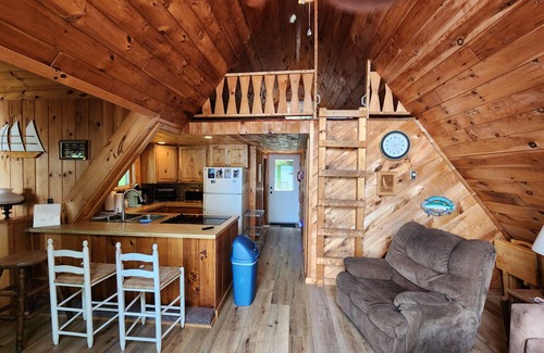 Hagaman Cabaña | Galway NY Lakefront Retiro Privado