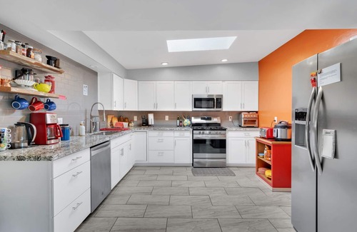Limberlost Casa | Game room! Fun, sustainable 6 br for companies and families!