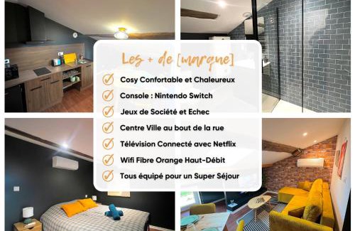 Villeneuve-sur-Lot Apartamento | Garçonnière - Refuge parfait pour Amis et Jeux !