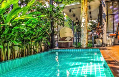 Bang Phlat Otro | Garden and pool Villa bangkok