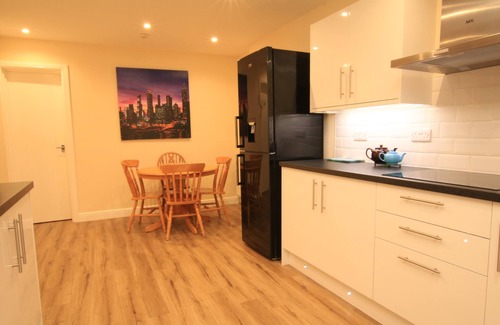 Weston-super-Mare Apartamento | Apartamento-Grande-Baño privado con ducha-Vista a parte del mar-Garden Apartment